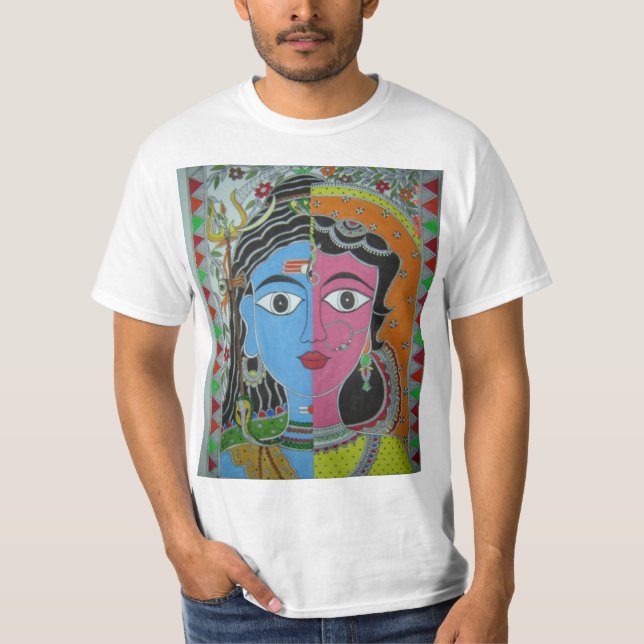 ART FOLK AUTHENTIQUE INDIEN - T-SHIRTS - MODE (Devant)