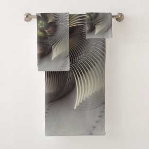 Art fractal forme 3D abstraite moderne