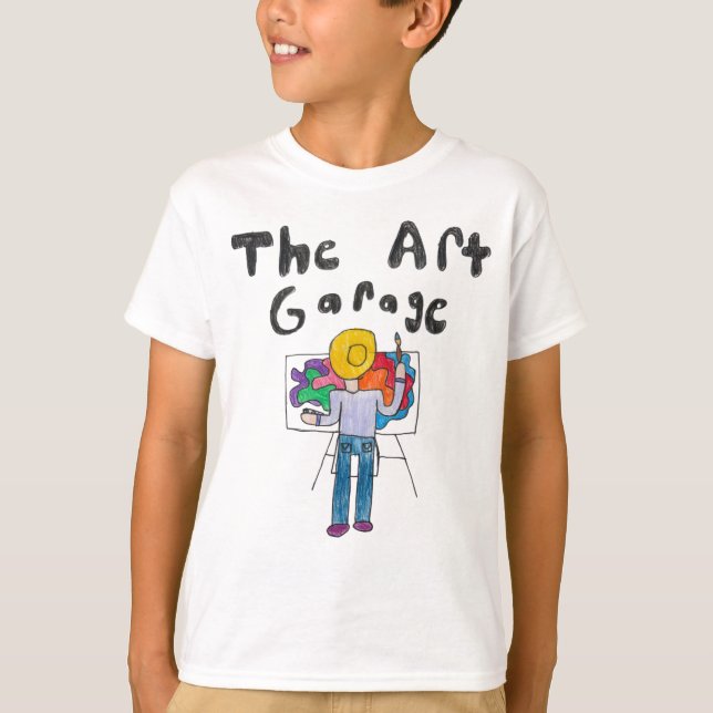 Art Garage 2025 - T-Shirt pour enfants vainqueur d (Devant)
