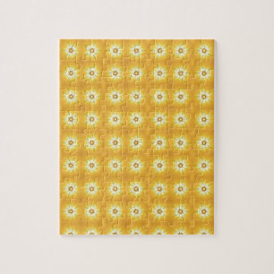 Art géométrique amusant puzzle doré puzzle
