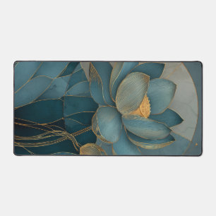 Art géométrique en ligne de fleur de lotus sarcell