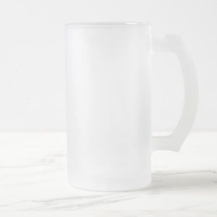 Art givré de tasse en verre givré de 16 onces pa