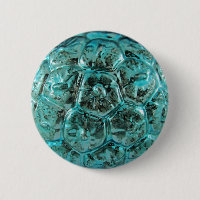 Art Glass Aqua Selten Dekoration Weihnachtsball