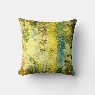 Art Grunge Vintage Blumenmuster Kissen