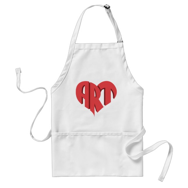 Art Herz Schürze (Vorne)