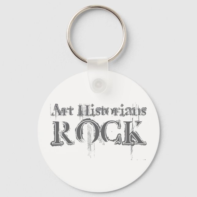 Art Historians Rock Schlüsselanhänger (Vorderseite)