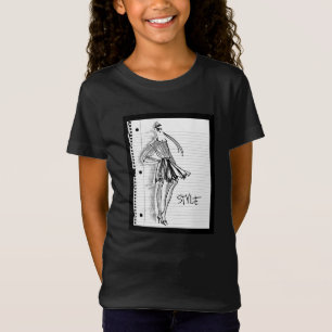 Art-Ikone wilden Apples - moderne Skizze T-Shirt