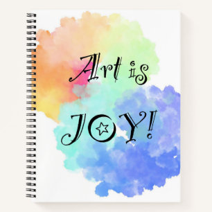 Art is Joy Notebook Notizbuch