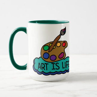 Art is Life Mug Tasse