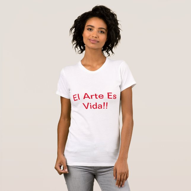Art Is Life T-Shirt (Vorne ganz)