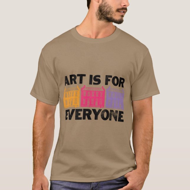 ART IST FÜR JEDEN Princeton Art Guild Oversified T-Shirt (Vorderseite)