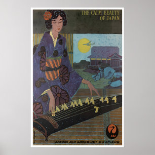 Art japonais Affiche de voyage Japon Impression JA
