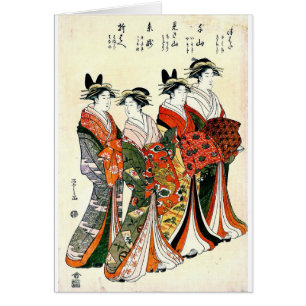 ART JAPONAIS DE CRU DE GEISHA