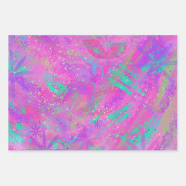 Art Journal-Liebe Geschenkpapier Set