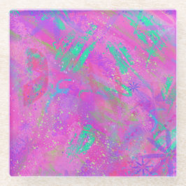 Art Journal Love Glasuntersetzer