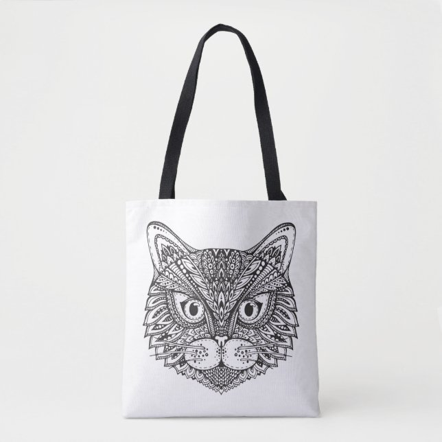 Art-Katze 3 Tasche (Vorderseite)