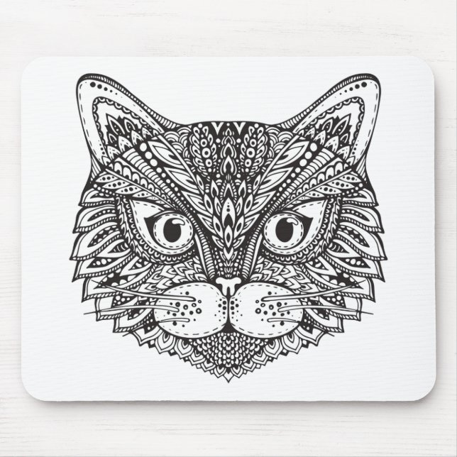 Art-Katze Mousepad (Vorne)
