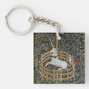 Art Licorne Médiévale Vintage en Captivité