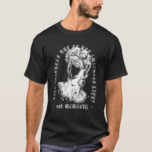 Art Life Maske Griechische David Statue Tattoo Fac T-Shirt