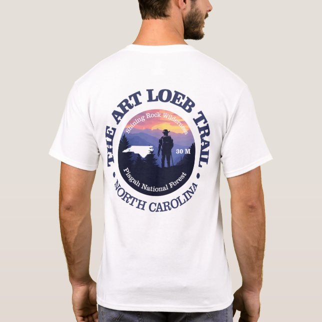 Art Loeb Trail (rd2) T-Shirt (Rückseite)