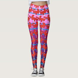 Art Lover Niedlich Tiger Leggings