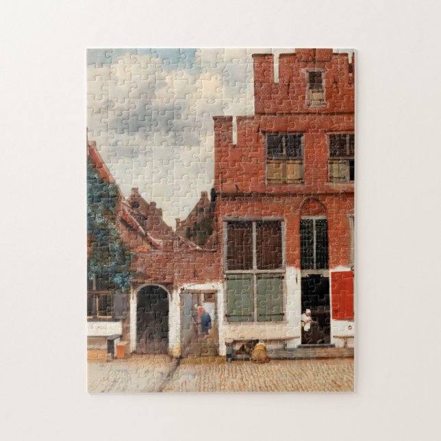 Art Lover verschenkt den Little Street Vermeer (Vertikal)