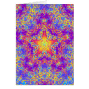 Art lumineux de kaléidoscope de remous de couleur