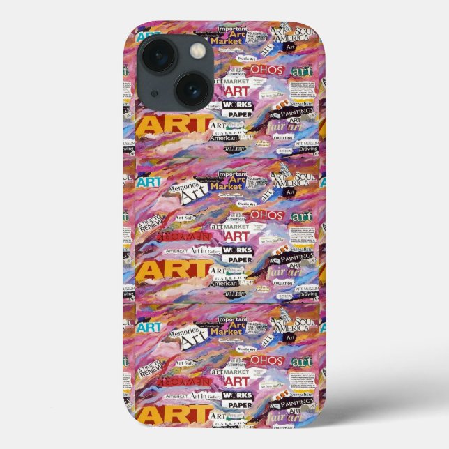 Art Market iPhone Case (Rückseite)