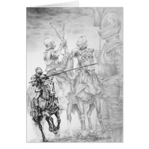 Art médiéval de chevalier de la Renaissance par le