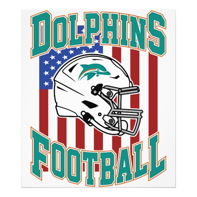 Art - Miami Dolphins Classic Fotodruck (Vorne)