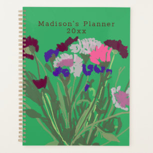Art moderne Fleurs sauvages colorés heureux +Perso