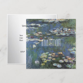 Art Monet Classic Einladung