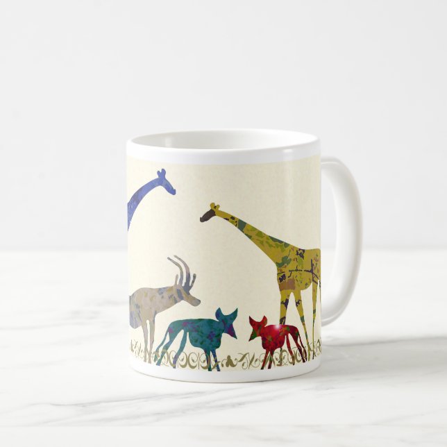 Art Mug"Africa" Kaffeetasse (VorderseiteRechts)