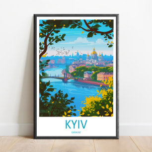 Art mural de voyage à Kiev Décoration murale de Ki