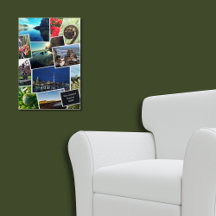 Nouvelle-Zélande Custom Travel Photo Collage