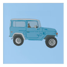 Sac fourre-tout Blue Land Cruiser