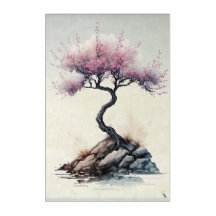 Série d'aquarelles de bonsaï, Vol 1