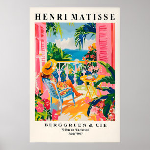 art mural Matisse, Impression de cowgirl côtière,