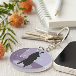Art musical minimaliste silhouette contrebasse