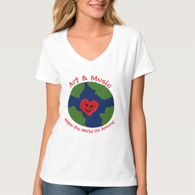 Art & Musique, T-shirt (Devant)