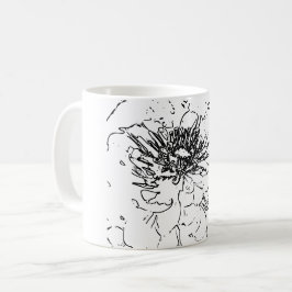 Art Natural Blume Kaffeetasse