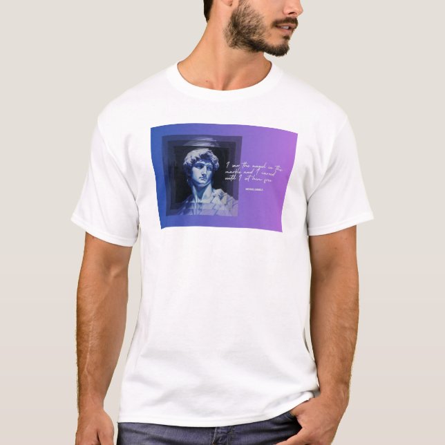 Art Never Dies t-shirt | David Sculpture (Vorderseite)