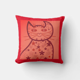 Art ,Niedlich Cat Clipart Kissen