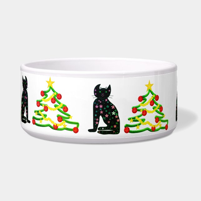 Art ,Niedlich Cat Clipart Napf (Vorderseite)