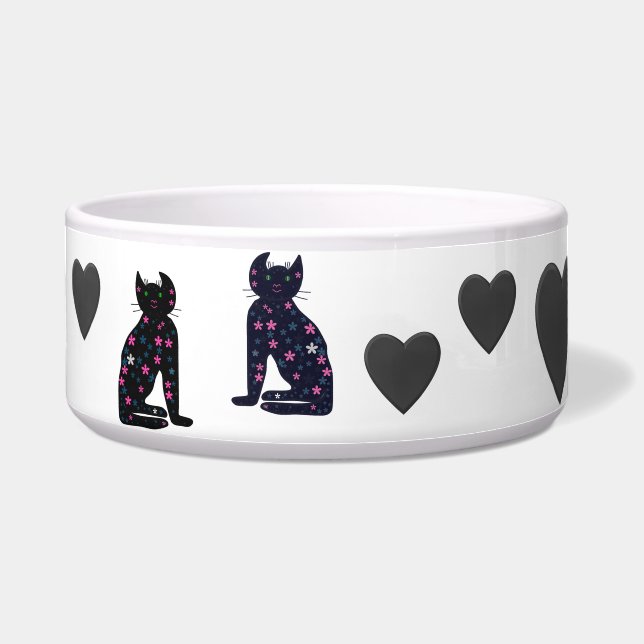 Art ,Niedlich Cat Clipart Napf (Vorderseite)