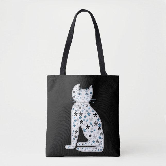 Art ,Niedlich Cat Clipart Tasche (Vorderseite)