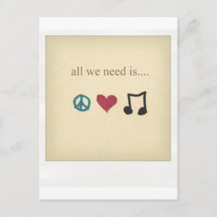 art-niedlich-inspirational-Liebe-music-Favim.com-1 Postkarte