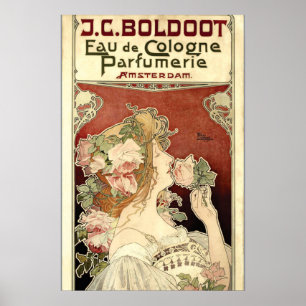 Art Nouveau 1897 Ad by Privat-Livemont Poster