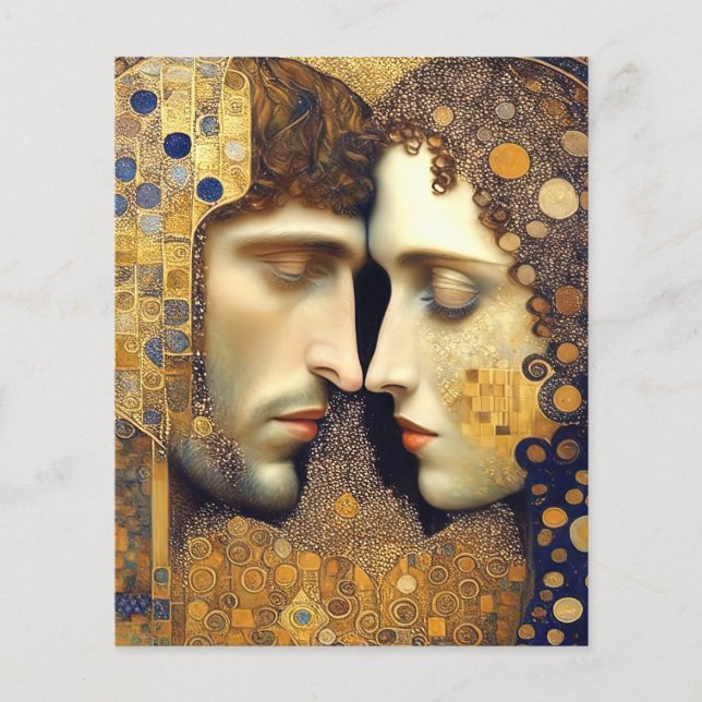 Art Nouveau A Couple In Love  (Vorderseite)
