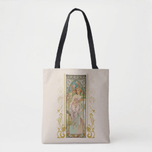 Art Nouveau Alphonse Mucha - Morgens Erwachen Tasche